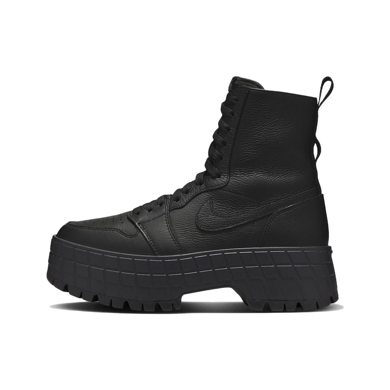 

новые женские Jordan 1 High Triple Black 36