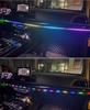 USB LED Car Ambient Lights App Remote Control Neon Light RGB Car Interior Decoration Acrylic Strips Atmosphere Lamp 64 Colors