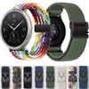 Boucle parachute 20mm 22mm Bracelet en Nylon pour Amazfit Active 2 Carré/3/Max Bracelet de Montre Respirant pour Amazfit Balance 2/Bip 6 5 Ceinture