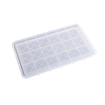 Stampo in Resina per Scacchiera Stampo in Silicone per Gioco Dama Scacchiere 3D Stampi per Colata in Resina per Gioielli Artigianali Fai da Te