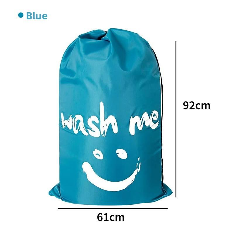 Cotton Storage Bag With Drawstring Waterproof Closure For Bedding And Clothes