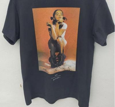Bjork Tshirt Bjork Graphic Black Short Sleeve Unisex Shirt Reprint S-5XL