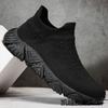 New Summer Large-size Fly-woven Socks Sneakers, Casual Shoes, Lazy Soft-soled Ultra-light Men's Shoes