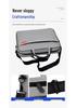 Handheld Crossbody Laptop Briefcase 15.6" - Single Shoulder, Large Capacity, Business Casual Tablet Bag
