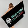 Marca B-Bianchi Logo Bicicletta Coperta in Microfibra Asciugatura Rapida Teli da Spiaggia Stampa Sovradimensionata Super Assorbente Coperta Asciugamano per Piscina