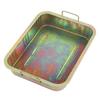 Galvanized Oil Drip Tray Pan Professional Metal Drain Container   Auto Repair Tool for Vehicle