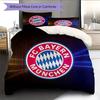FC Bayern Munich  Pattern Bedding Quilt Set  Home Decoration  Gift (1 * Duvet Cover + 2 * Pillowcase  Without Core)