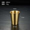 304 Stainless Steel Beer Cup,350/400/500ml Coffee Mug Drop Resistant Outdoor Restaurant Beverage Cups, Bar Wine Accessories Gift