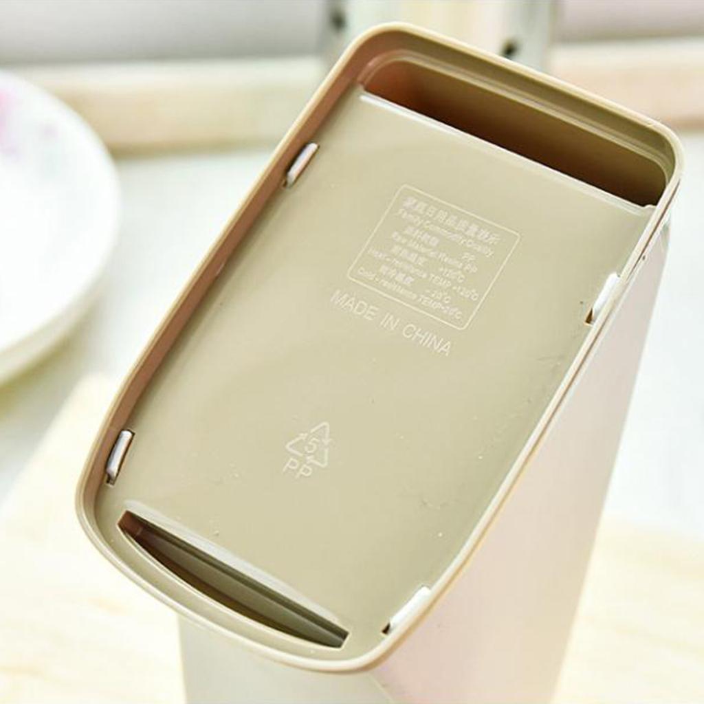 Knives Block Holder Plastic Space Saving Knives Draining Organizer Stand for Kitchen Counter Knives