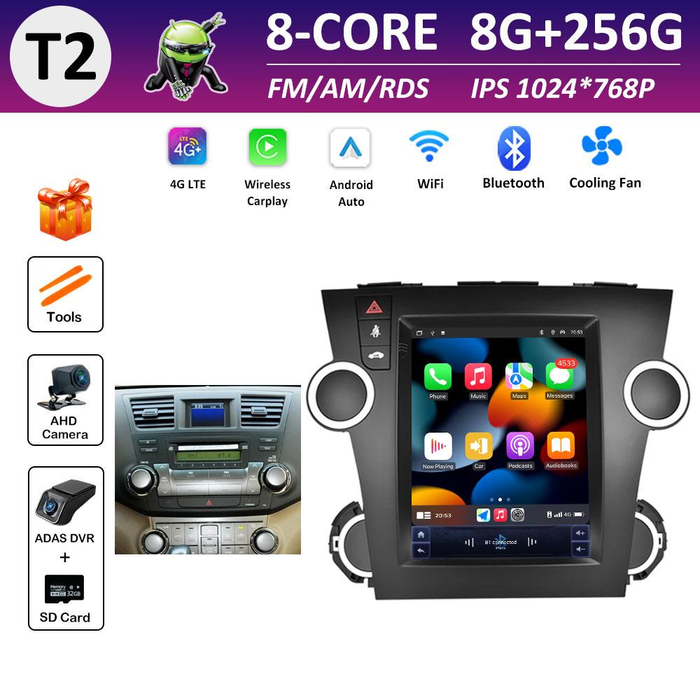 Android Intelligent System for Toyota Highlander 2009 2010 2011 2012 - 2014 GPS Navigation WIFI IPS Touch Screen Auto Tools WIFI