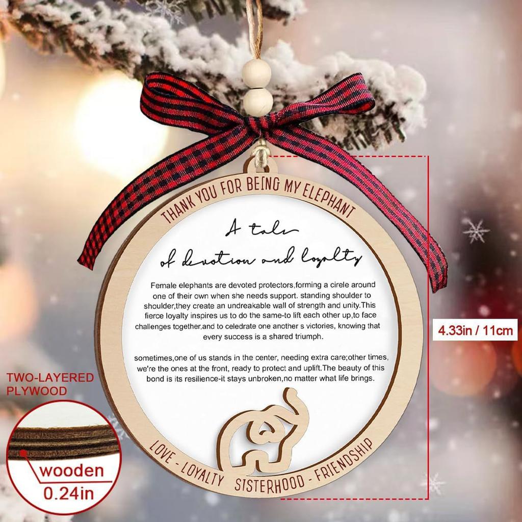 Christmas wooden handicrafts, home gifts, creative decorative small pendants, new home decorations, Christmas tree pendants