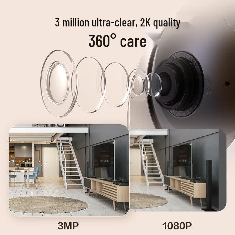 EZVIZ H6 4G 3MP PTZ Home Security Camera (CN version)