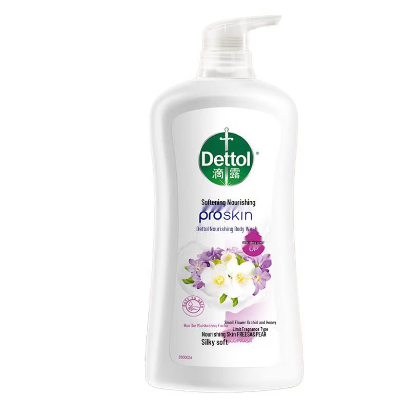 Dettol Softening & Nourishing Shower Gel with Freesia & Pear Scent