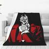 Alucard Hellsing Manga Blanket Soft Warm Flannel Throw Blanket Bedding for Bed Living Room Picnic Travel Home Sofa