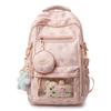 Schoolbag New Junior High School School Bag Female Students Grades 3 to 6 Large Capacity Lightweight Backpack College Style Backpack Female