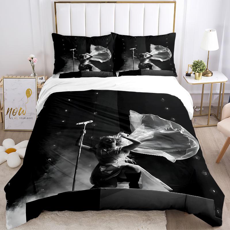 3Pcs Energetic Performance Stage Bedding Sets For All Sizes New 3D Printed Bed Cover Comforter Duvet Cover Pillowcase Bedroom Decoration