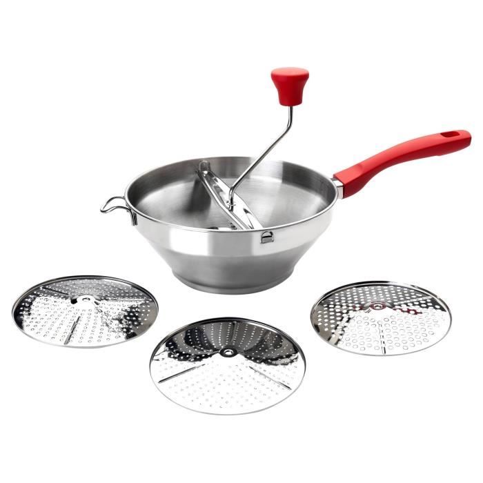 IBILI Presse Purée Inox - 3 Disques - 24 Cm