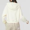 Nike Sweatshirts Women's Ecru Hooded Moderate Regular DQ5851-113