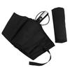 11 Inch 9 Bone Automatic Three Fold Black Waterproof Fabric Self-opening Collection Light Umbrella Windproof Gift Custom Logo