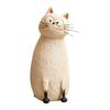 Figurine de Chat en Résine Faite à la Main Animal Minimaliste POUR SCULPTURE Décoration Intérieure Cadeau Ornement de Chat Simulation Dessin Animé