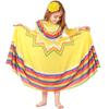 Game Themed Mexicana Dress For Stage Performance And Cultural Events