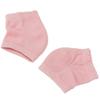 Foot Care Socks For Cracked Skin Healing, Moisturizing Silicone Gel Heel Sleeves With Open Toe Design, Reusable Overnight Treatment For Dry Cracked H