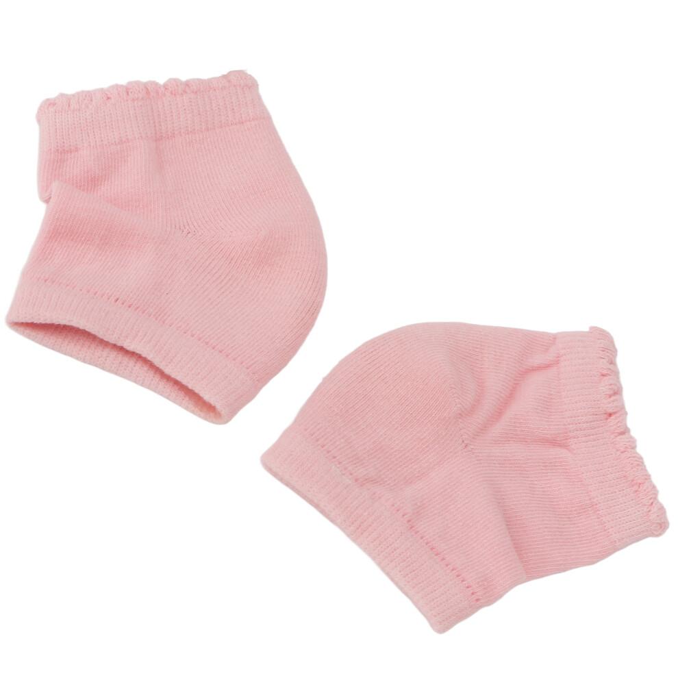 Foot Care Socks For Cracked Skin Healing, Moisturizing Silicone Gel Heel Sleeves With Open Toe Design, Reusable Overnight Treatment For Dry Cracked H