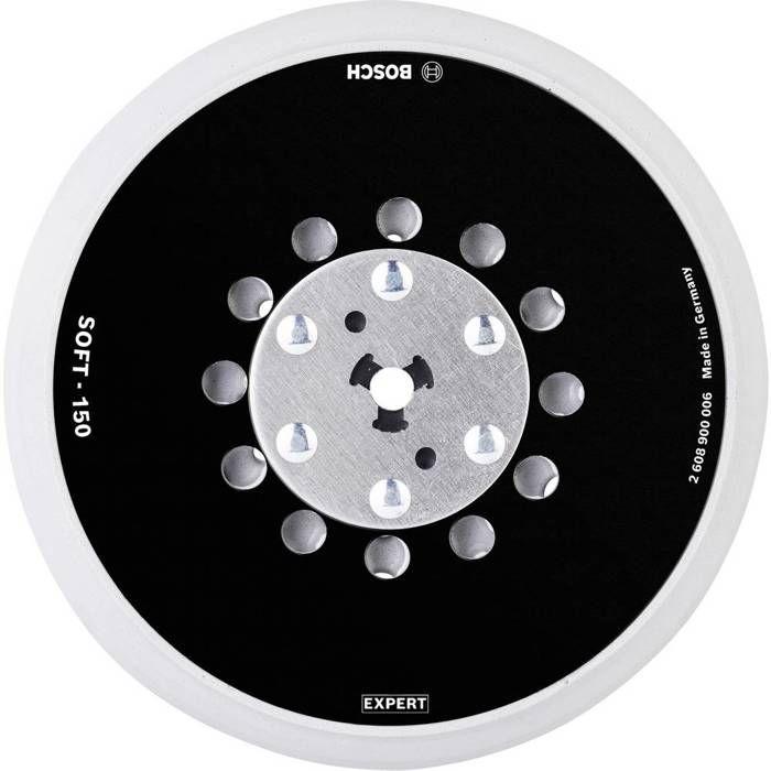 Bosch Accessories 2608900006 Plateau de support universel EXPERT Multihole, 150 mm, souple Diamètre 150 mm