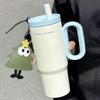 High-Capacity 316 Stainless Steel Insulated Cup with Straw