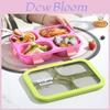 Microwave Safe Bento Box With Dividers For Office Workers And Students