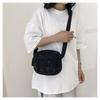 Fashion Printing Strawberry Crossbody Bag Zipper Corduroy Shoulder Bag Sweet Women Girl Large Capacity Handbag