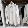 1116 Autumn New Women's Solid Color Shirt/Long Women's Sleeve Shirt Air Conditioning Shirt Thin Jacket Commuter 179178