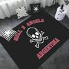 Hell Angels Vintage Motorcycle Doormat Non Slip Bathroom Toilet Mats Bedroom Rug Nordic Home Decor
