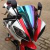 Motorcycle Windshield Windscreen Screen For 2008 2009 2010 2011 2012 2013 2014 2015 2016 Yamaha YZF-R6 YZF 600 R6 Black Iridium