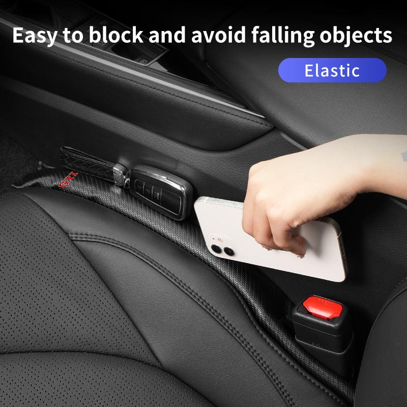 Car Seat Gap Filler Anti-Leak Filler Side Seam Plugs For VW Golf Jetta Passat mk4 mk5 mk6 CC Golf 5 7 Tiguan Scirocco Sagitar tg32