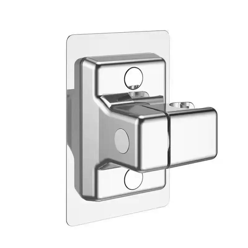 

Регулируемый держатель для душевой лейки, настенный кронштейн для душевой лейки с крючком для инструментов для ванной комнаты