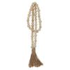 Long Wooden Beaded Garland for Fireplace & Christmas Tree Decor
