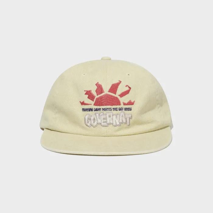 Artwork Graphic 6 PANEL Cap Yellow