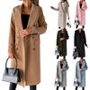Women's Mid-Length Hooded Autumn Coat - Single-Breasted, Multi-Color & Multi-Size Casual Style (2026)