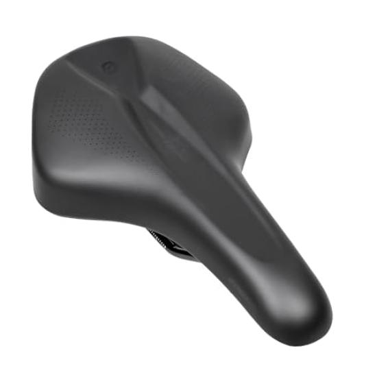 GORIX Saddle Bicycle suitable for long short Road shock bicycle saddle black ATTACK cross mini and other sports saddle [Soft cushion, rides, saddle]