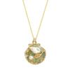 Artistic Blossomy Bivalve Charm Necklace 10 Artisanal Designs Additional Metal Mixture Jewelry Perfect For Gifting Instances