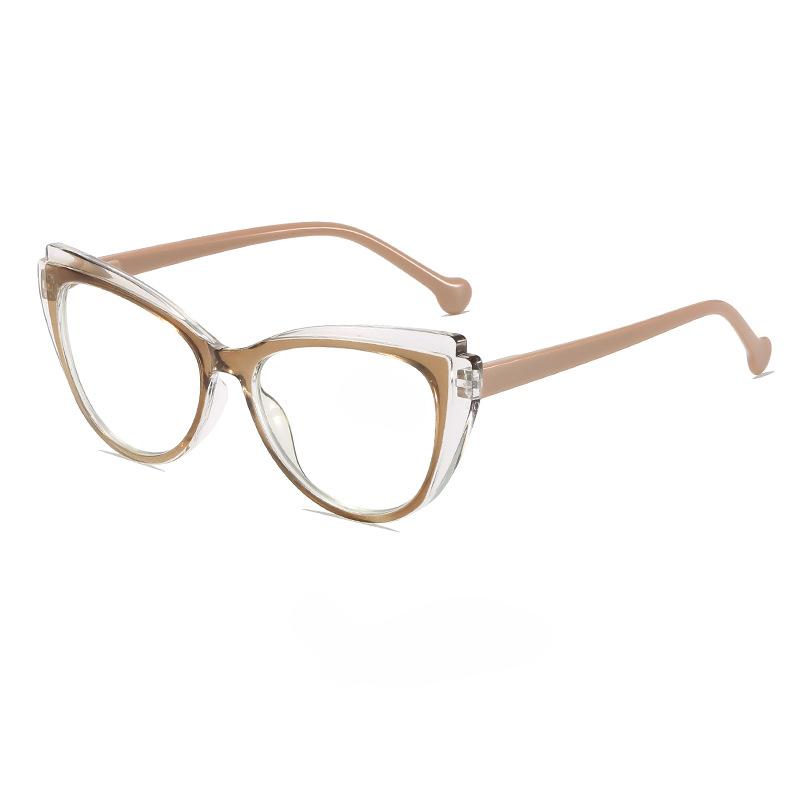 

Cat Eye Reading Glasses Retro Fashion Presbyopic Glasses Blue Light Optical Glasses Men Women Computer Glasses for Office +400 degrees