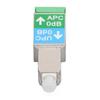 SM 9/125 SC/UPC Male to SC/APC Female Adapter 1200nm To 1600nm Low Loss Hybrid Optical Converter Excellent Isolation