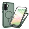 PET Screen Protector Skin Feel Matte Magnetic Phone Case For Samsung Galaxy A16 A26 A36 A56 A17 A37 A57 5G Translucent Cover