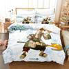 New Wakfu Bedding Set Single Twin Full Queen King Size Bed Set Adult Boys Bedroom Duvet Cover Sets Wakfu 3D Print Bed Sheet Set