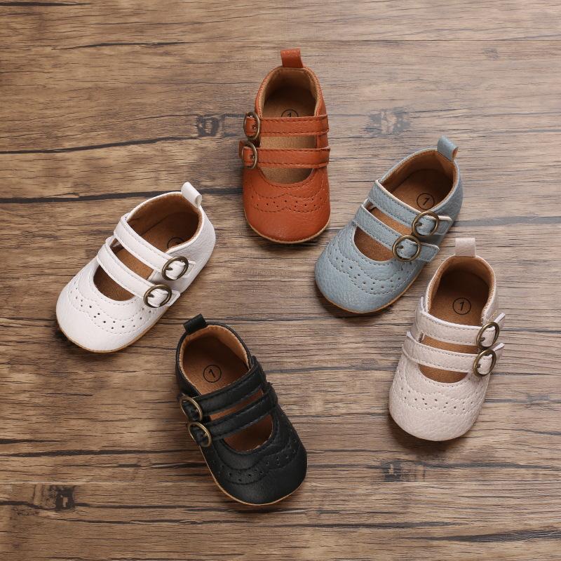 Jarní a podzimní boty pro miminka a batolata ve věku 0-1 rok, boty s měkkou podrážkou, princeznovské jarní boty