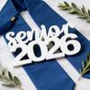 Senior 2026 Sign Class Of 2026 Photo Prop Graduation Table Centerpiece For Senior Night Decor School College Grad Party Supplies