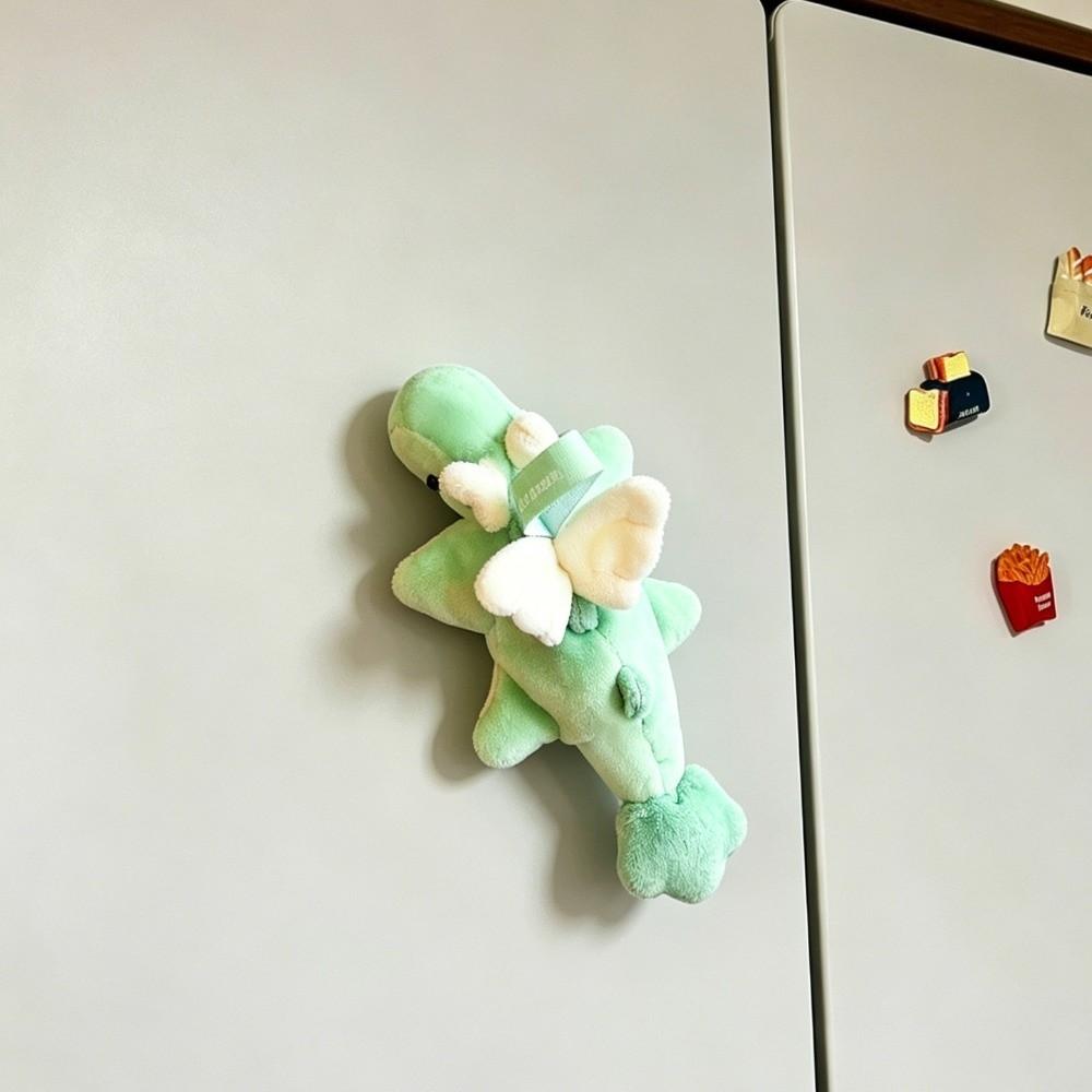Magnetic Dragon Fridge Magnet Winged Dragon Stuffed Dragon Doll New Bag Decoration  Kids Birthday