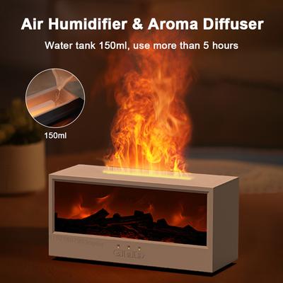 Kamin-Luftbefeuchter, Flammen-Aroma-Diffusor, Feuer-Luftbefeuchter, Diffusor für ätherische Öle, Aromatherapie-Duft-Diffusor für den Raum