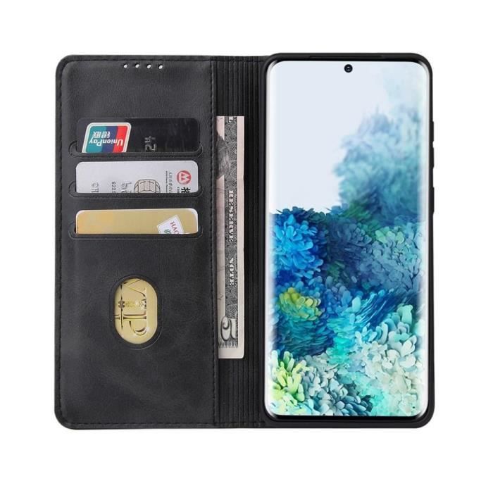 Housse de protection - Toproduits® - Samsung Galaxy S10 - Cuir polyuréthane - 2 Verres trempés - Stylet inclus
